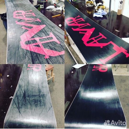 Ремонт Беговые и Горные лыжи,Сноуборд