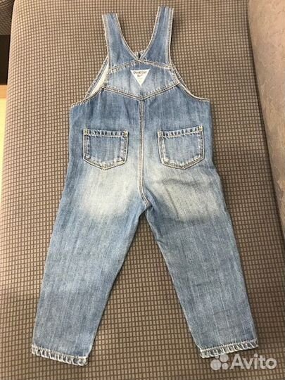 Джинсовый костюм для девочки 92