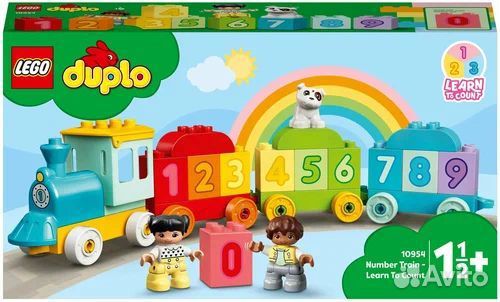 Конструктор Lego duplo - Поезд с цифрами