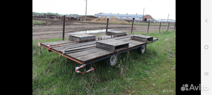 Прицеп пасечный для ульев-лежаков