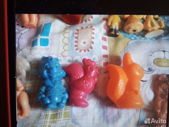 Игрушки кучей разные из СССР