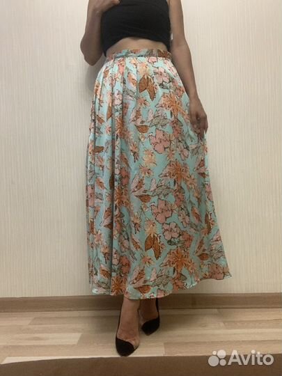 Шелковая юбка