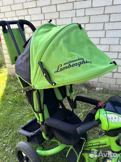 Детский велосипед с ручкой