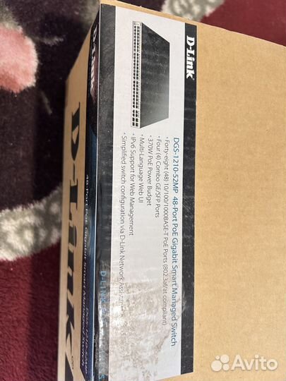 Коммутатор D-link DGS-1210-52MP F1A