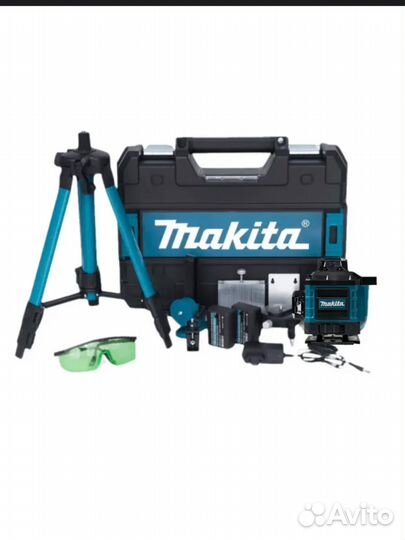 Лазерный уровень makita 4D нивелир 16 линий