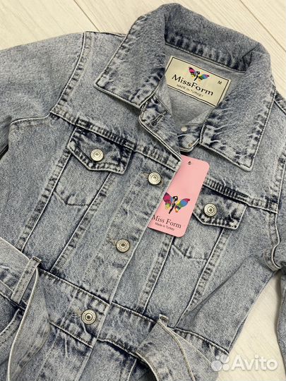 Джинсовое платье