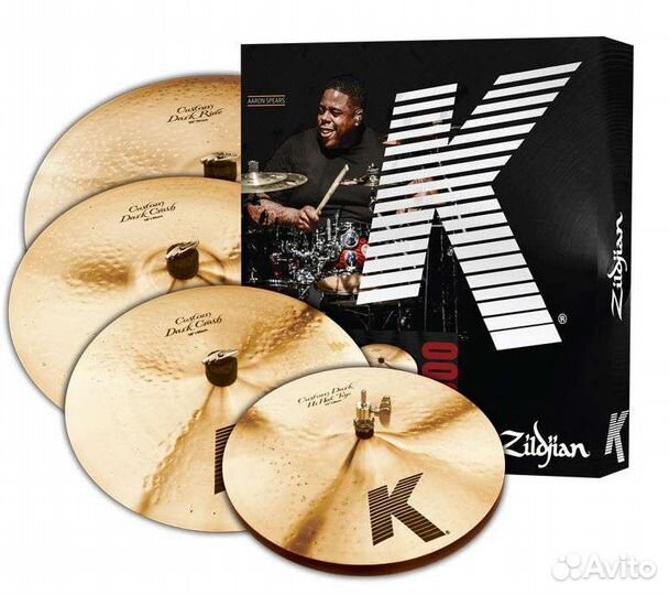Zildjian KCD900 K custom dark 5 PC