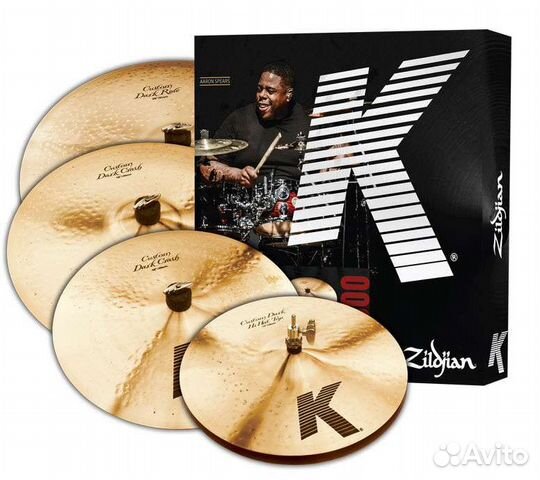 Zildjian KCD900 K custom dark 5 PC
