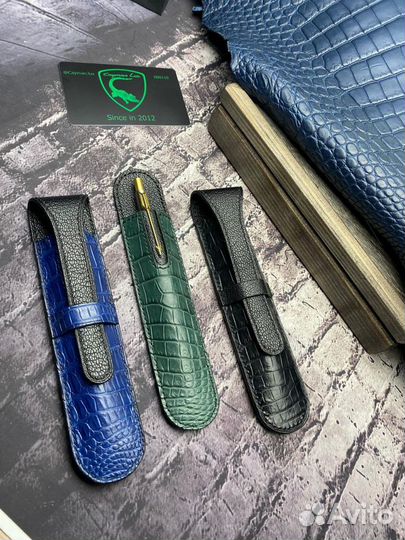 Ручки Parker в футлярах premium crocodile