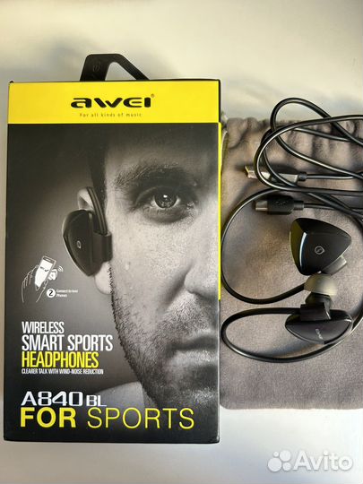 Продам беспроводные наушники Awei A840BL