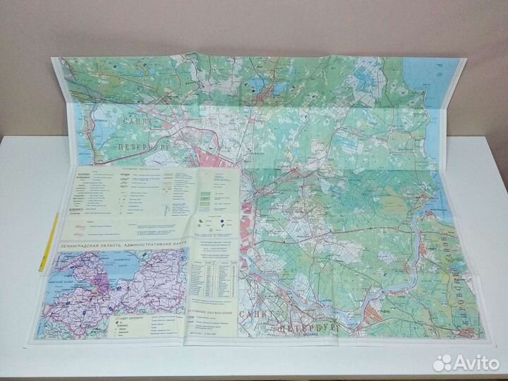 Карта Ленинградской области Всеволожского района