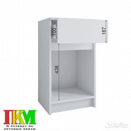 Обувница Мори мпт 400 белая