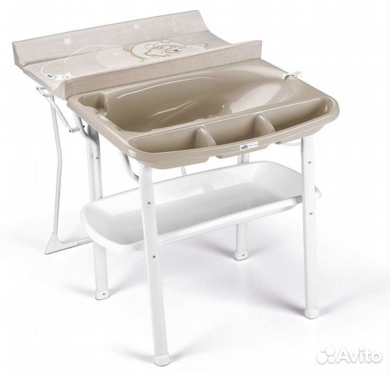 Пеленальный столик с ванночкой CAM