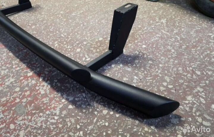 Защита переднего бампера двойная нива урбан