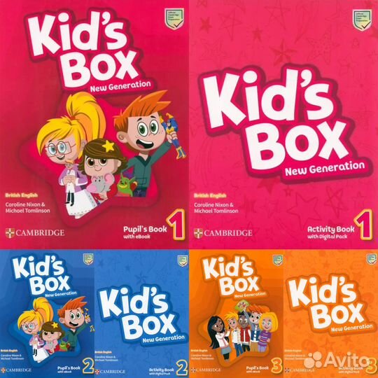 Kids Box New Generation 1, 2, 3, 4, 5, 6, Starter