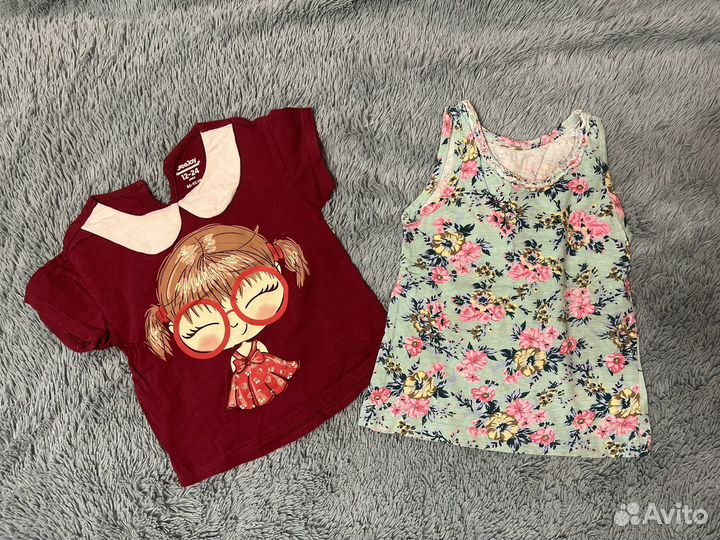 Вещи пакетом на девочку р 92