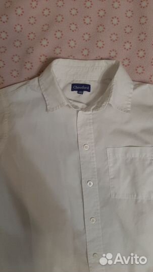 Рубашка белая для мальчика