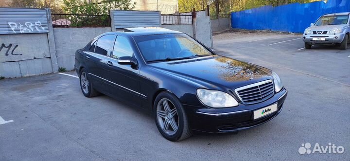 Mercedes-Benz S-класс 3.7 AT, 2004, 290 000 км