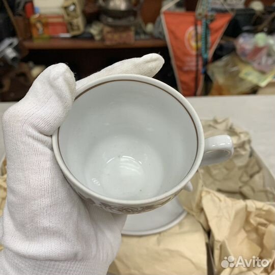 Советский Кофейный Сервиз Кофейная Пара СССР 6Шт