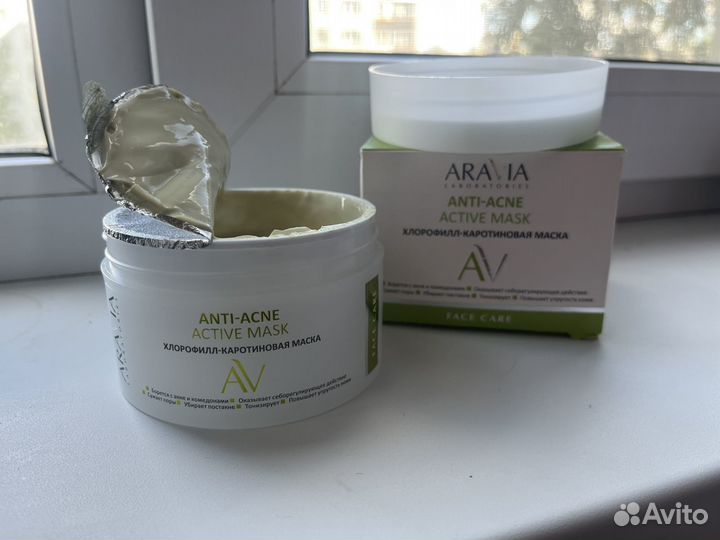 Маска для лица aravia anti-acne