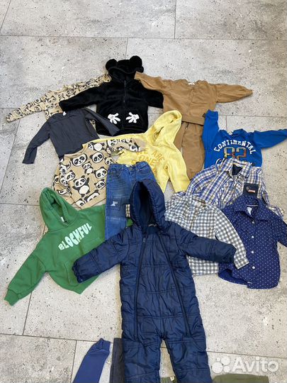 Вещи пакетом на мальчика зара hm и др