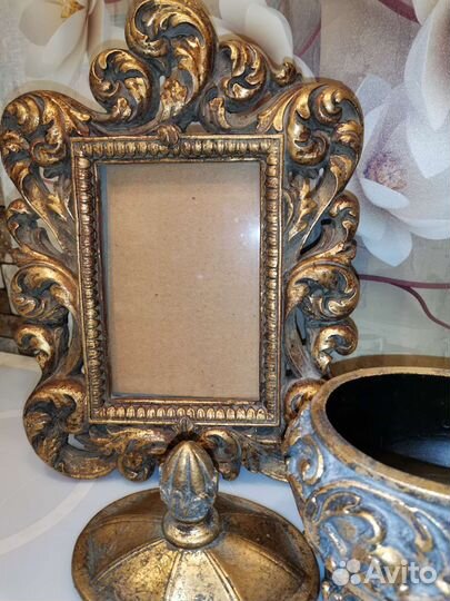 Рамка для фото и Шкатулка Барокко