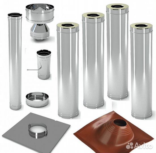 Дымоход из нержавеющей стали