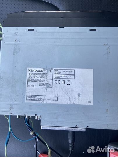 Магнитола kenwood dmx100