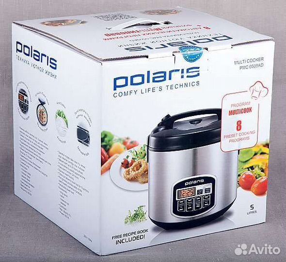Мультиварка Polaris 0509 Новая, без торга