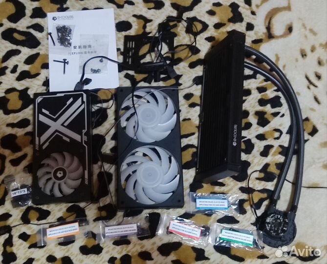 Сво.Жидкостное охлаждение для видеокарты