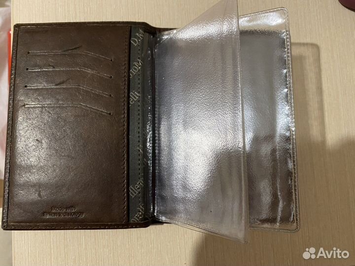 Обложка для автодокументов натуральная кожа