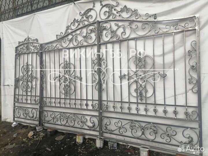 Ворота с калиткой