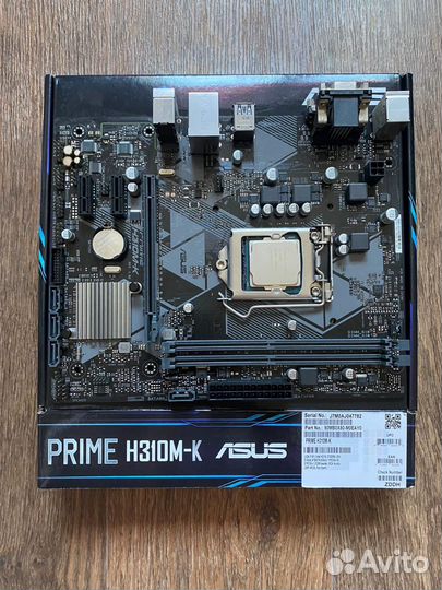 Материнская плата asus prime H310M-K