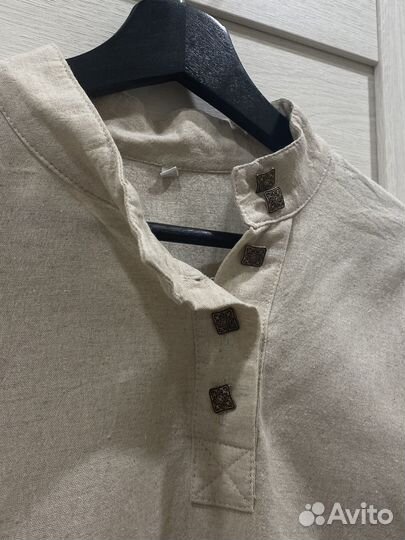 Косоворотка льняная / рубаха мужская