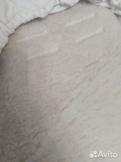 Зимний конверт в коляску на овчине