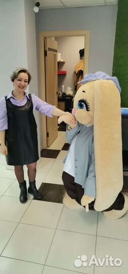 Ростовая кукла зайка и панда