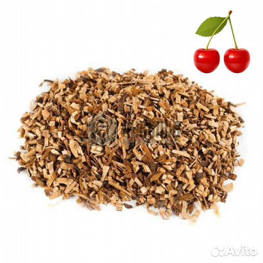 Щепа вишня 0,5кг (фр. 6-12мм, вл. 10-12)