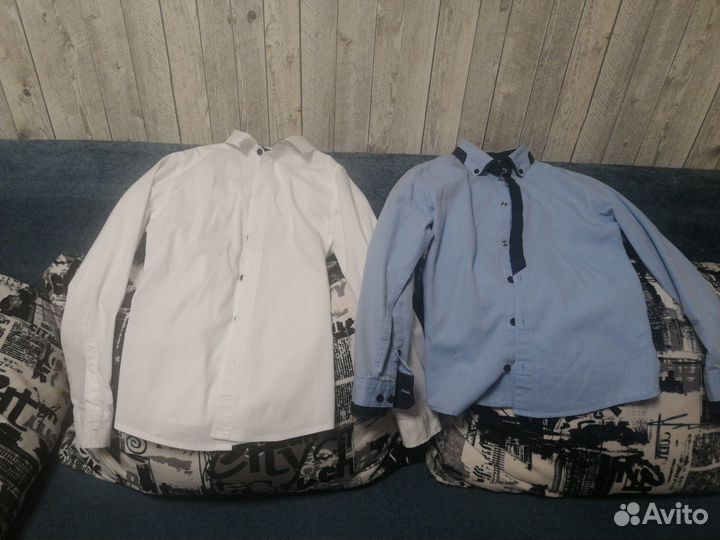 Рубашка для мальчика 134 140