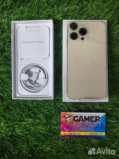 iPhone Xr в корпусе 14 pro 128 Gb Gold