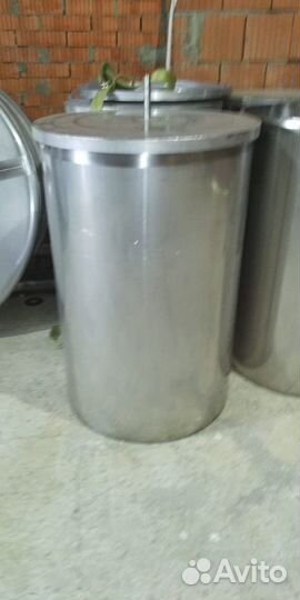 Ёмкости из нержавеющей стали,цкт от 60 литров