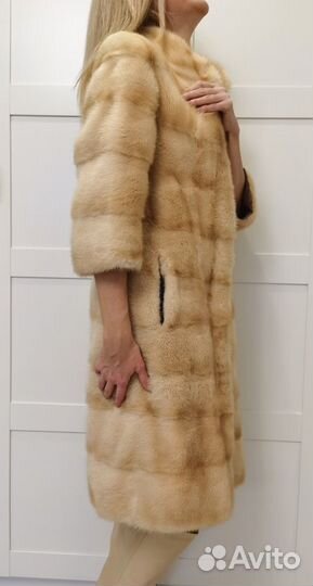 Шуба норка 100 см