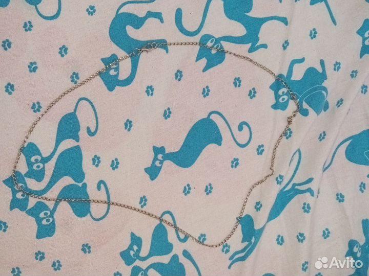 Цепочка длинная бижутерия