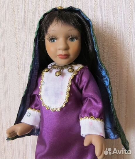 Кукла Хабиба фарфоровая коллекционная очень редкая