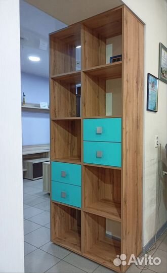 Стеллаж / Стеллаж с ящиками/ Стеллаж в детскую