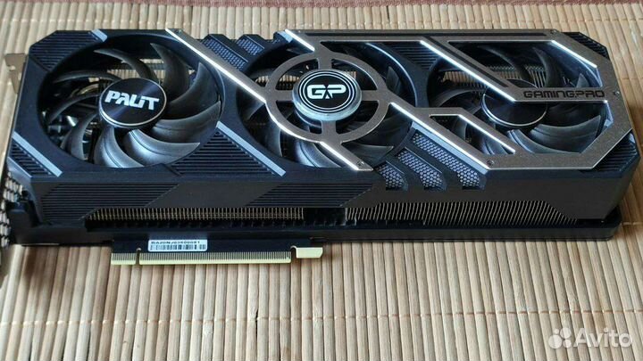 Palit geforce RTX 3070 GamingPro OC на гарантии