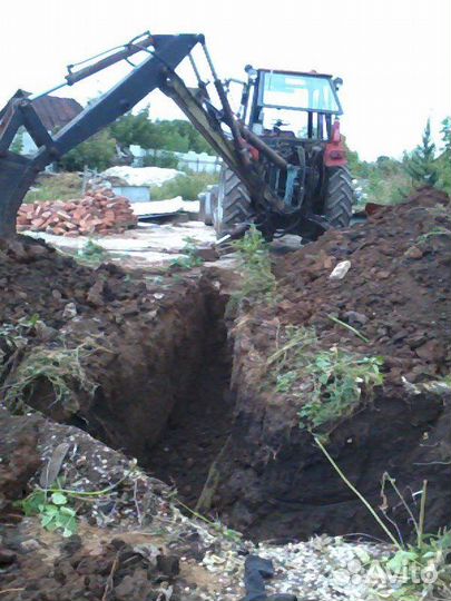 Услуги экскаватора