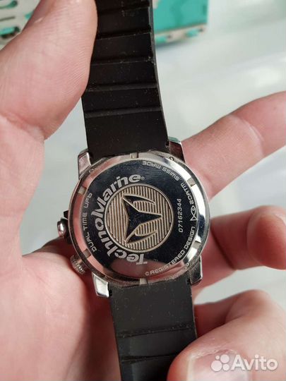 Часы Technomarine UF6, бу, замена батарейки