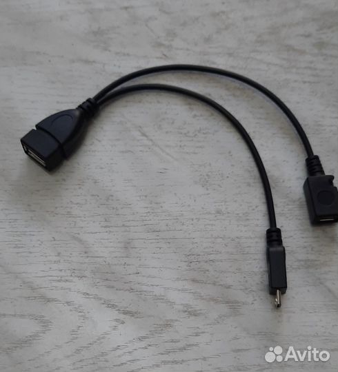 Адаптер Etmakit 2в1 отг. Y образный разветвитель