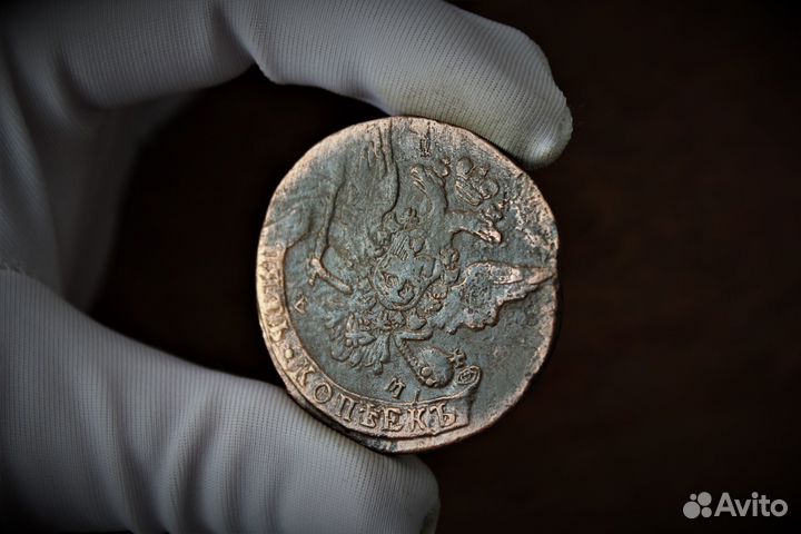 5 Копеек 1764 год Екатерина 2 в Твери