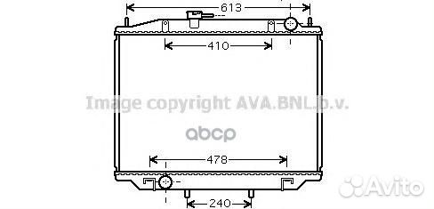 Радиатор 502x654 DN2300 Ava